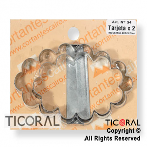 CORTANTE C 34 TARJETA X 2 x 1